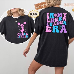 In My Cheerleader Era Shirt, Cheerleader Shirt, Girls Cheer Shirt, Cheerleader Gift Shirt, Dance T-Shirt,Back to School Gift for Women Shirt