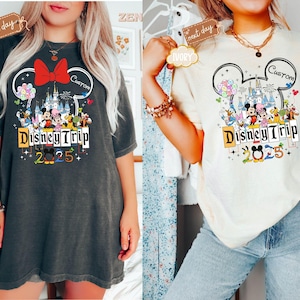Custom Disney Trip Shirts, Disneyworld Shirts, Disney Vacation T-shirt, Disney Couple Shirt, Disney Family Matching Shirts, Disney Trip Tee