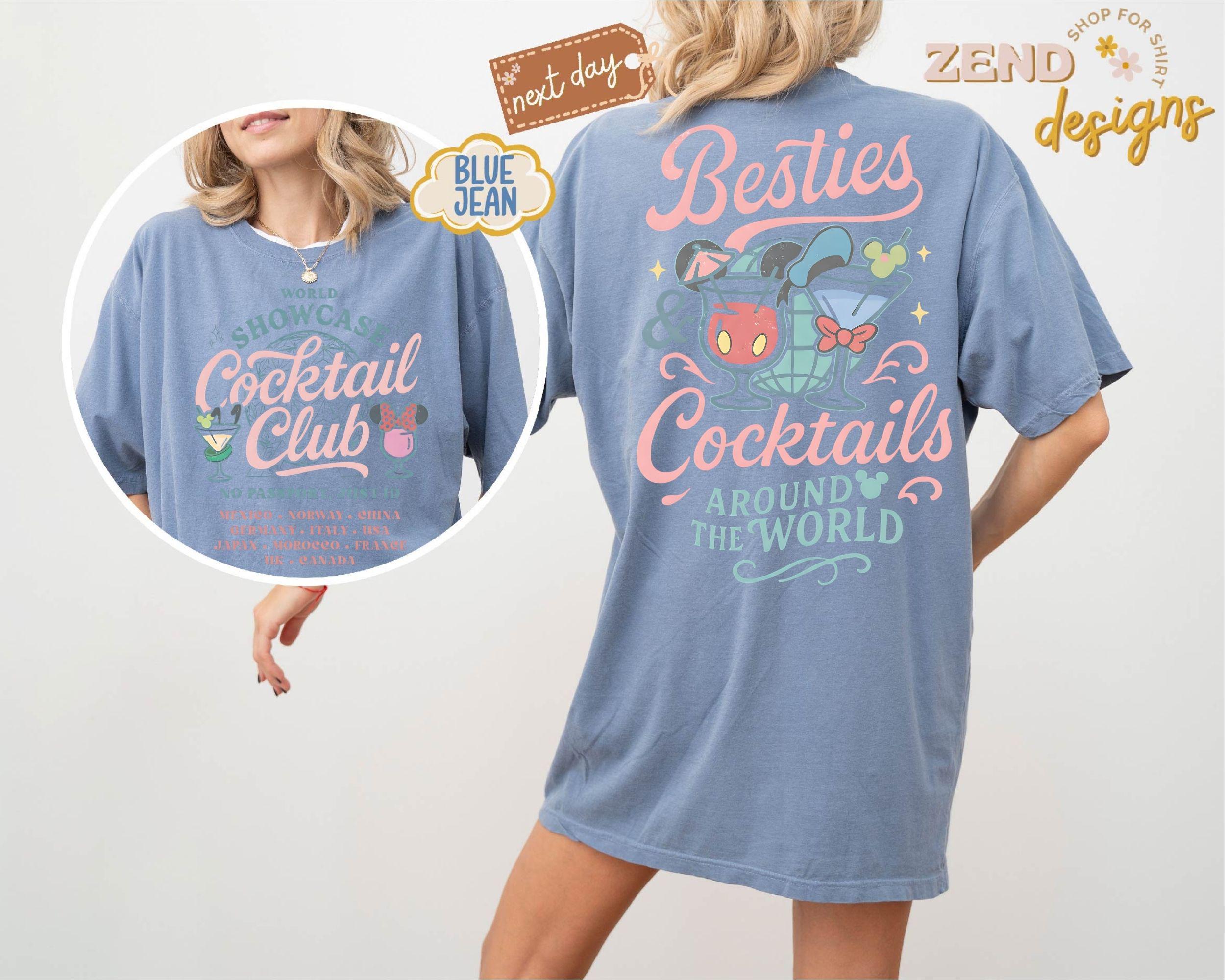 Comfort Colors® Disney Besties Cocktail Club Drink Around the