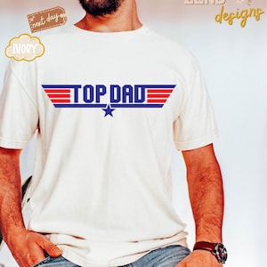 Comfort Colors® Top Dad T-Shirt, Top Dad Shirt, Christmas Dad Gift from Daughter, Dad Gift from Son, Mens Shirt, Gift for Grandpa