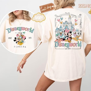 Disneyland Florida T Shirt, Comfort Color Disneyland Est. 1971 Shirt, Disneyworld Trip Shirt, Mickey And Friends Shirt, Mickey Mouse Shirt