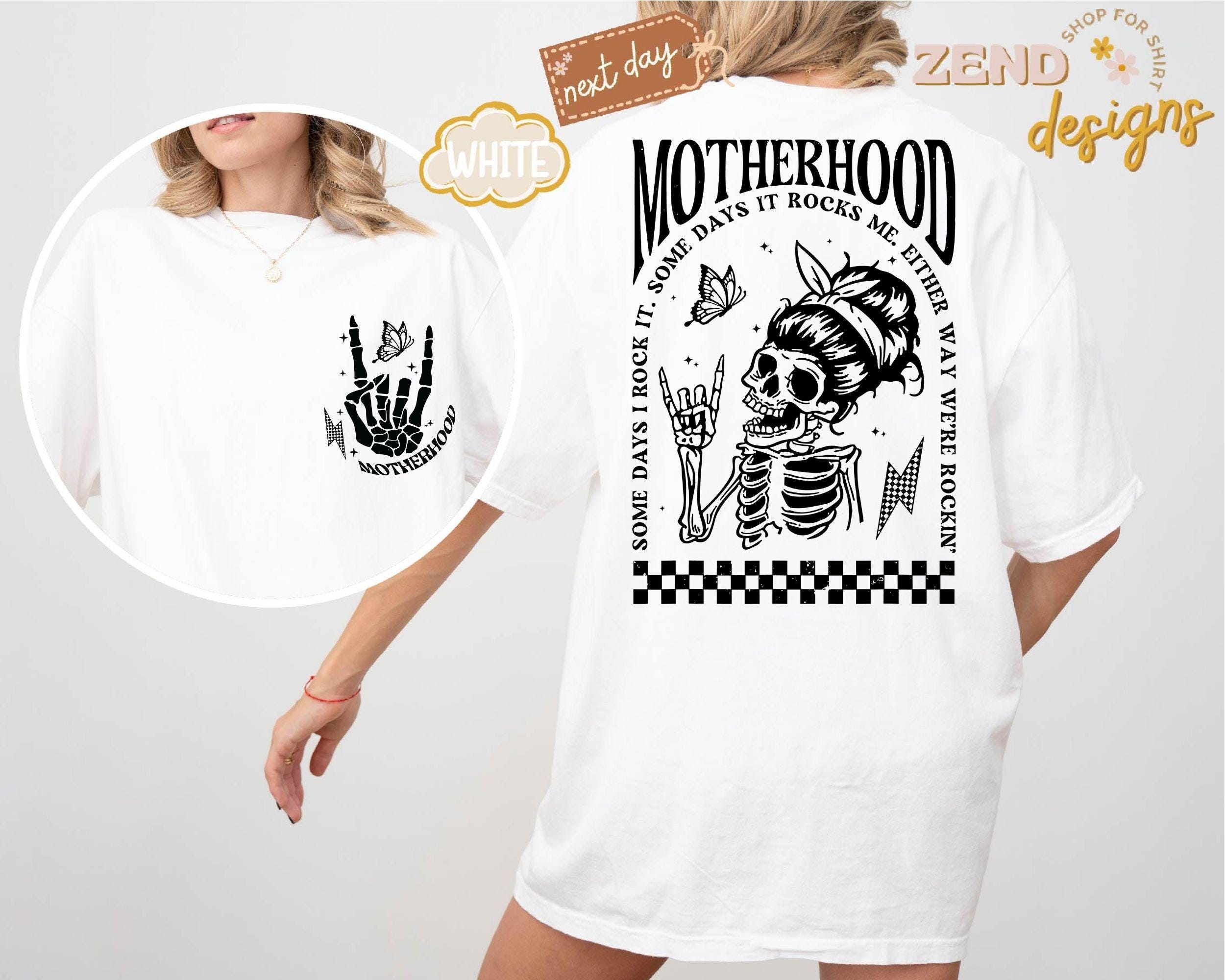 Comfort Colors® Motherhood Sometimes I Rock It Sometimes It Rocks
