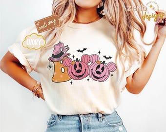 Comfort Colors® Boo Shirt, Halloween Shirt, Mickey Halloween Shirt,Disneyland Shirt,Disney World Tee, Groovy Halloween Tee,Best Day Ever Tee