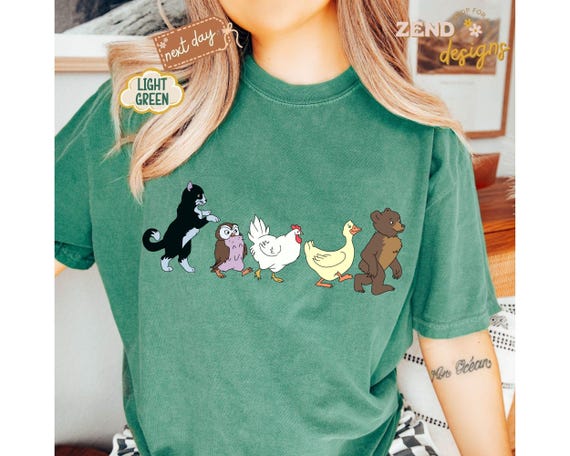 Comfort Colors® Little Bear Shirt, Cute Shirt, Animal Lover Shirt, Animal Kids, Mom Shirt, Animated TV Show Shirt, Gift, Cute Animal Shirt