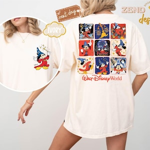 Comfort Colors® Disney Fantasia T-Shirt, Mickey Magic Shirt, Fantasia Sorcerer Shirt, Fantasmic Tee, Disney Trip Shirt, Magic Kingdom Shirt