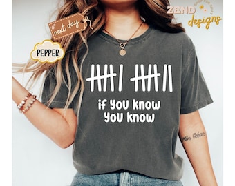Comfort Colors® Trendy 6 7 Shirt, If You Know You Know Shirt, Funny Meme Shirt, 6 7 Meme Shirt, Funny Gift For Friend, Viral Meme Shirt