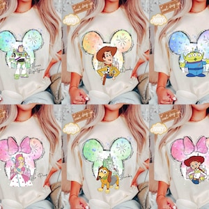 Toy Story Shirt, Buzz Lightyear Sweatshirt, Slinky Dog Tee, Rex and Jessie Shirt, Sheriff Woody Shirt, Mickey Head Shirt, Disney Trip Shirt