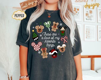 Disney Christmas Magic Kingdom Shirt, Disney Christmas Gingerbread T-Shirt, Magic Kingdom Shirts, Mouse Ears Shirt, Shirt, Disney Snacks Tee