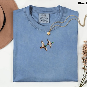 Comfort Colors® Flying Ducks Shirt - Duck Hunting Tee - Waterfowl Shirt - Duck Hunter Gift - Mallard Duck Tee - Wildlife Tee - Outdoor Shirt