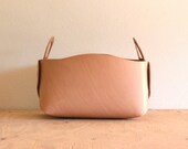 Sac de rangement en cuir