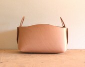 Leather Storage Tote