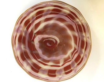 Wall Art Glass Blown Platter 2193