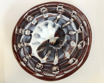 Wall Art Glass Blown Platter 2195