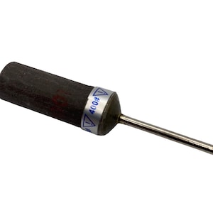 May include: A gray sanding tool with a metal shaft and a blue label that reads "# 400 #".