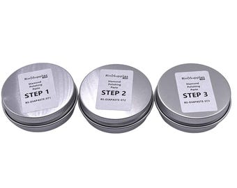 Diamond polishing paste for Titanium, Tungsten Cobalt, Stainless, Tantalum, Ceramic rings,