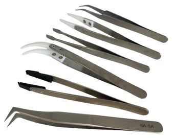 Stainless steel tweezers