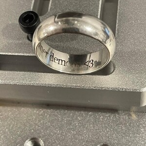 Laser Engraving and Sandblasting Options