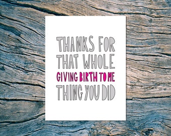 Birth Mom Thank You Etsy