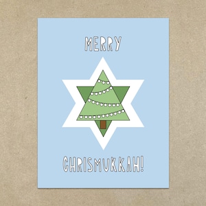 Merry Chrismukkah - A2 Klappkarte & Umschlag - SKU 497
