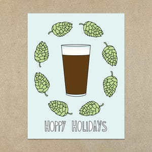 SOLDES - Hoppy Holidays - Carte de correspondance pliée A2 et enveloppe - SKU 266