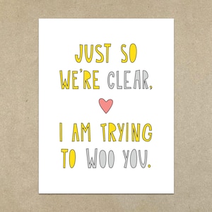Woo You - Carte de correspondance pliée A2 et enveloppe - SKU 273