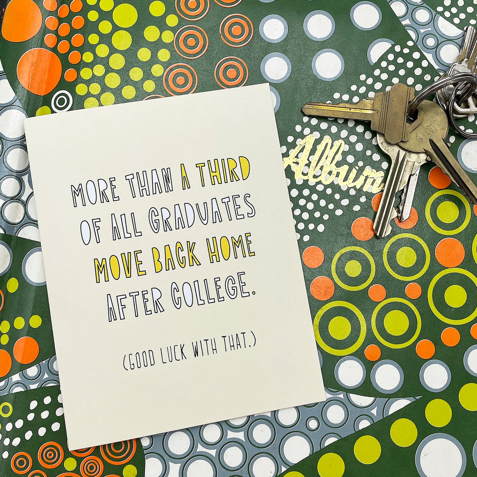 More Than a Third of All Graduates Move Back Home After College. (good ...