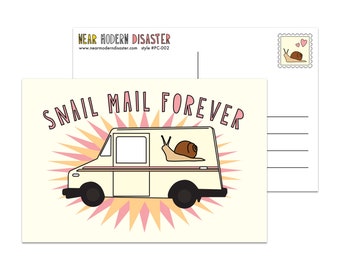 ¡Correo postal para siempre! - Postal de 4" x 6" - SKU PC-002