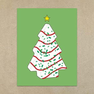 Little Debbie Tree - Carte de correspondance pliée A2 et enveloppe - SKU 565