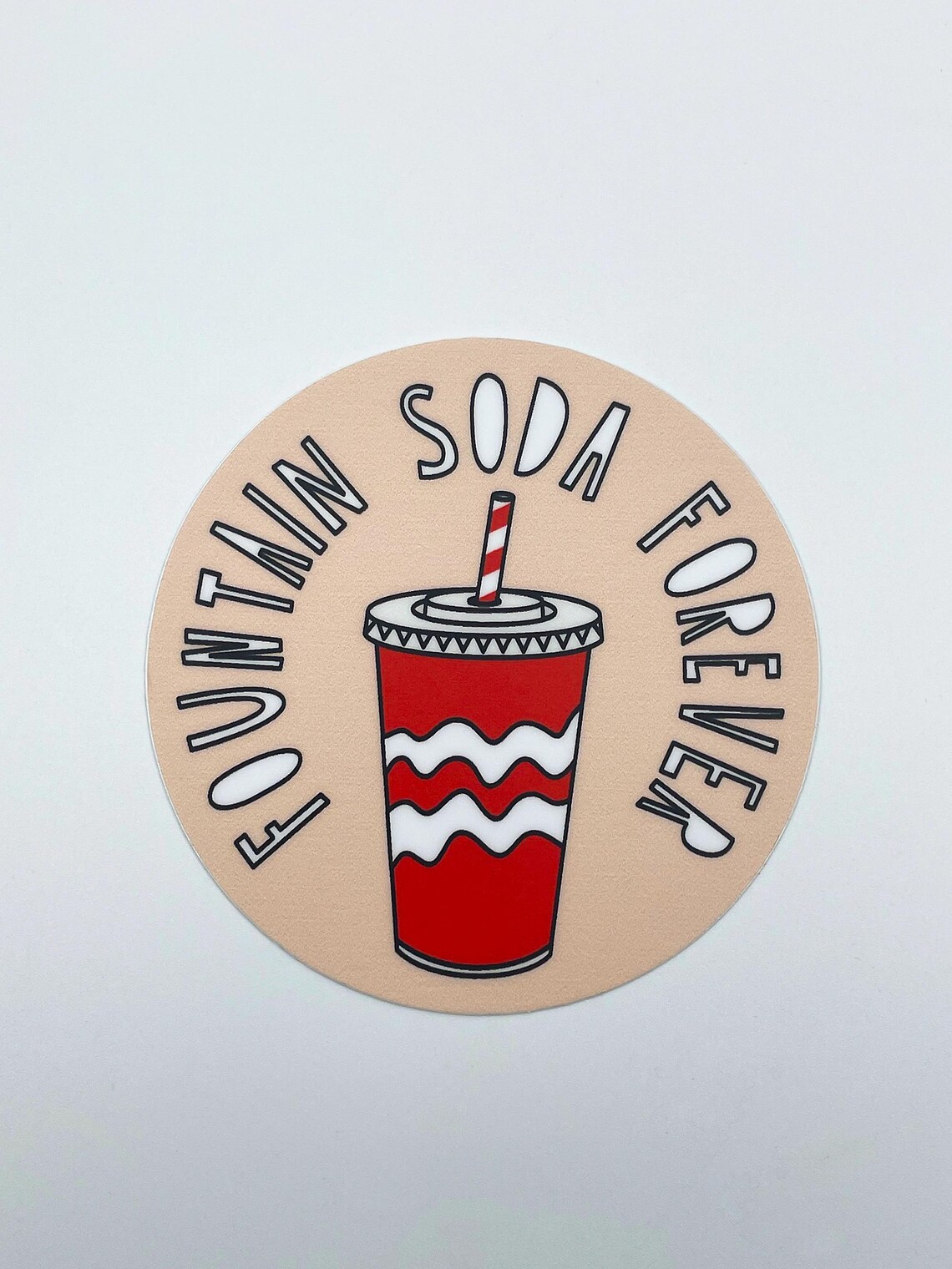 1017 Sticker Fountain Soda Forever - 3