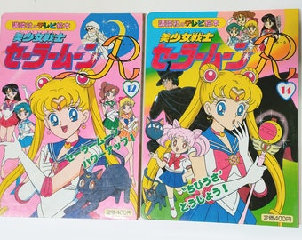 Set of 2 - 1993 Anime Sailor Moon used picture books