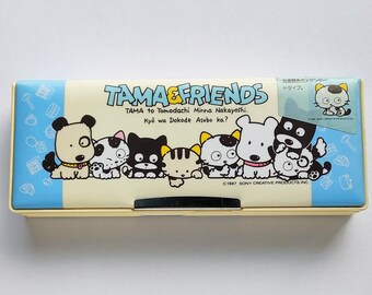 1980s Vintage Tama & Friends Double-Sided Pencil Case