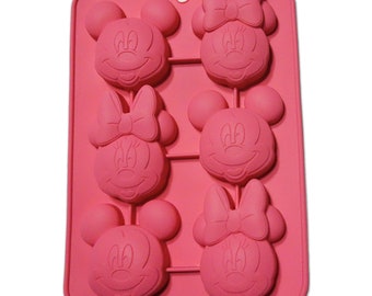 Disney Flexible silicone cake mold (Mickey and Minnie)