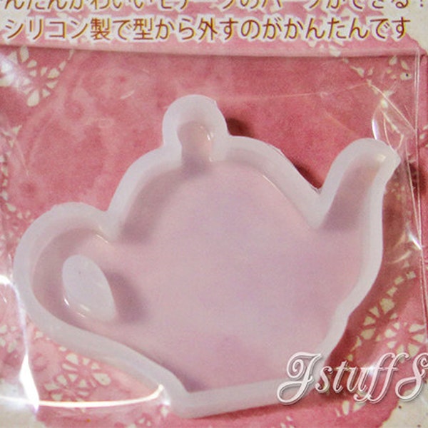 Flexible silicone mold for resin craft (Teapot)