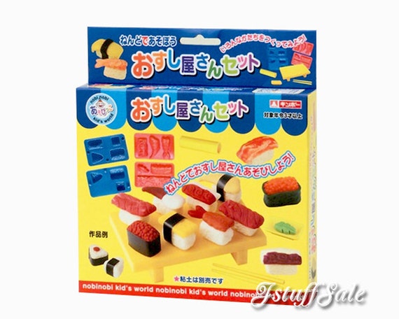 Sushi Onigiri Rice Mold Set for Clay Modeling Crafts 