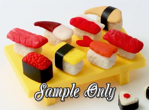 Sushi Onigiri Rice Mold Set for Clay Modeling Crafts 