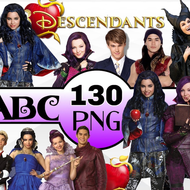 Descendants Clipart - Etsy