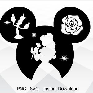 La Belle et la Bête SVG, Belle SVG, Chemise La Belle et la Bête, Chemises de vacances en famille