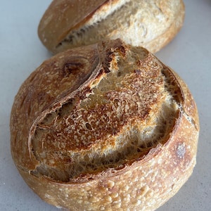 Organic Authentic Sourdough Bread, Whole Grain, Artisan Sourdough Bread, Organic Bread, Sourdough Bread, Levain Bread, Small Batch