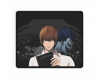 Death Note Mouse Pad - Cool Durable Desk Mat for Gamers & Anime Fans