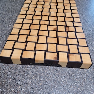 End Grain Cutting Board
