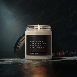 Valor@ Gamer Candle, For When Your Reyna Refuses to Use Comms, Funny FPS Gift, Gaming Desk Decor, Rage Quit Candle for Gamers