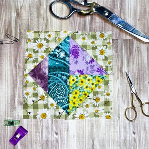 Scrappy Economy Quilt Block Pattern - Etsy