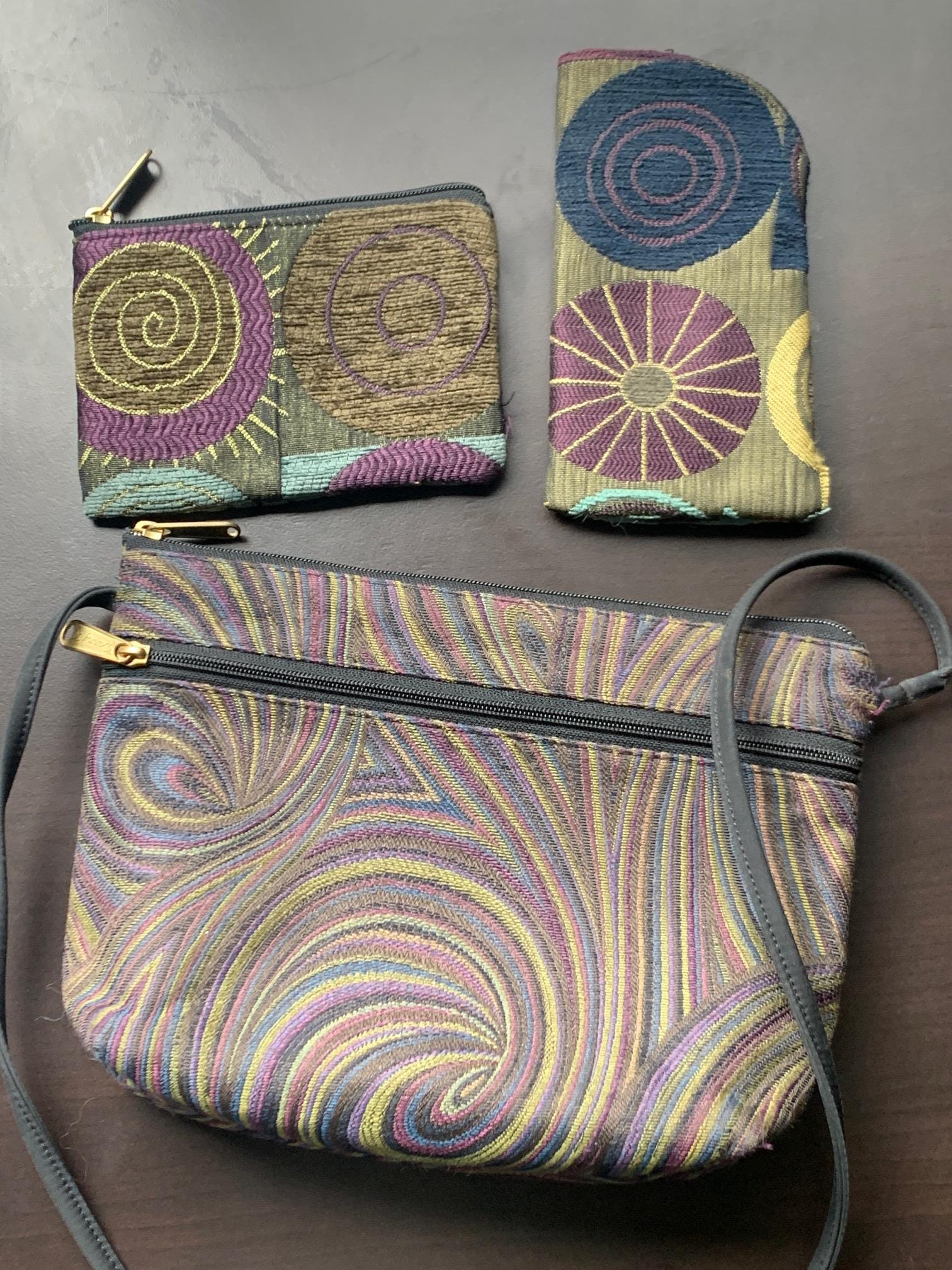 Danny K. Women's Handmade Tapestry Crossbody Purse - USA Made, Fits Phone/Passport - View #13
