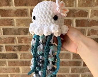 Crochet Jellyfish plush pattern