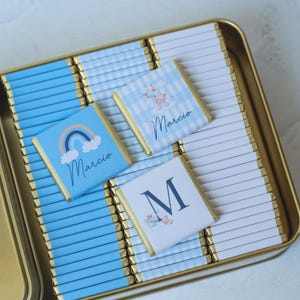 50 Pcs Baby Shower Chocolate, Personalized Baby Chocolate, New Born Favors, Custom Chocolate Favors, NewBorn Chocolate, Baby Party Favors