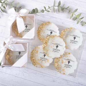 Personalized Resin Fridge Magnet Favors: Baptism, Christening, Communion