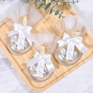 Wedding Chocolate Covered Almond Candy Favors For Guests, Wedding Candy, Engagement Favors, Personalized Wedding Almond Candy Favors Gift
