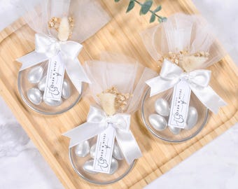 Wedding Chocolate Covered Almond Candy Favors For Guests, Wedding Candy, Engagement Favors, Personalized Wedding Almond Candy Favors Gift