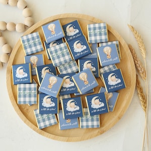 50 Pcs Baby Shower Chocolate, Customized Baby Chocolate, Baby Favors, TeddyBear Chocolate, Baby Shower Gift, Baby Girl or Baby Boy Chocolate
