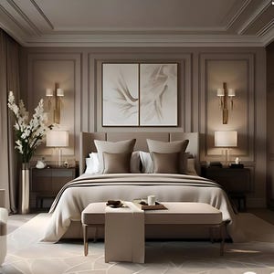 DIY Wall Flooring, Pre-Cut Wall Molding, Easy to Install Molding, Wall Paneling, Paneling Kit, Bedroom Wall Molding, Interior Wall Decor